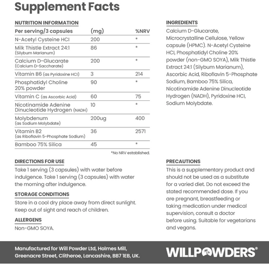 Image Title Willpowders Rise & Shine Indulgence Recovery